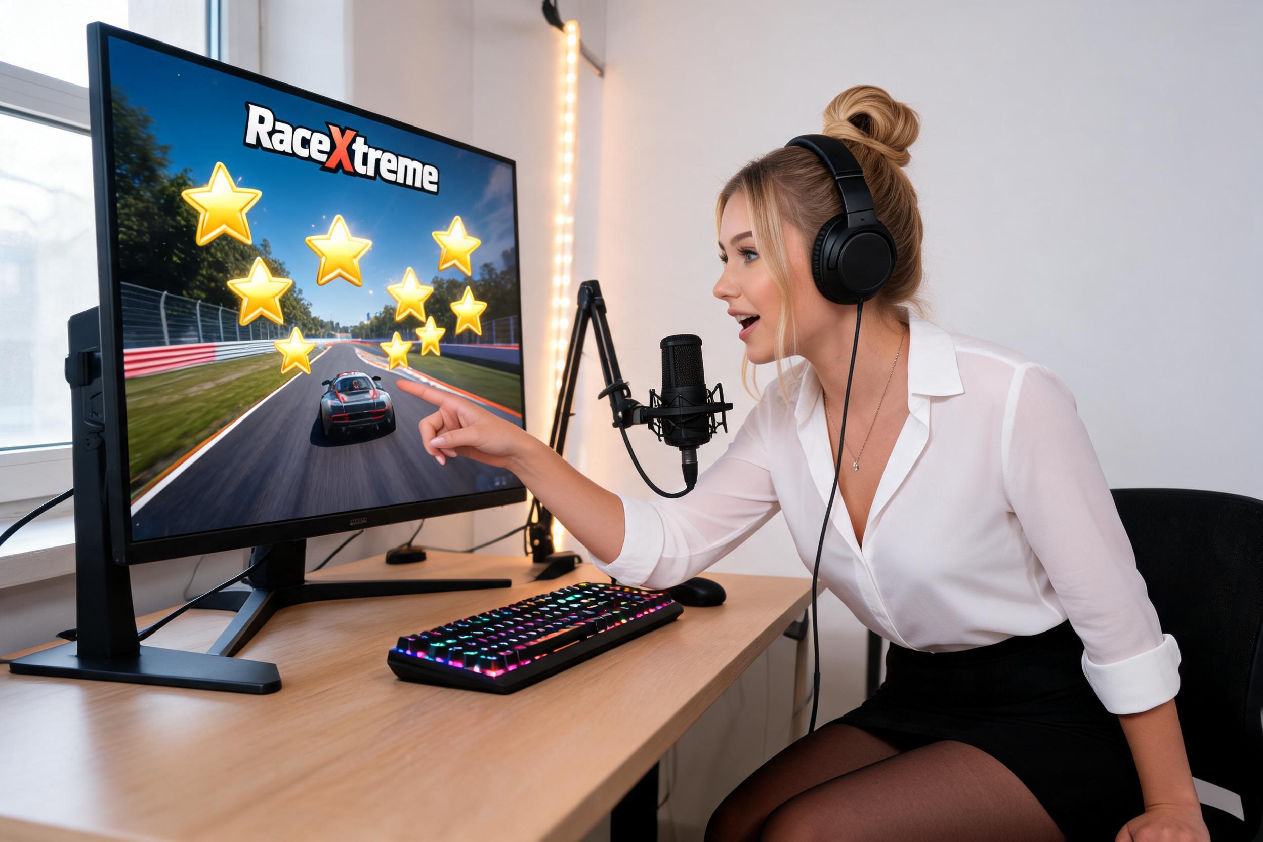 Gold Stars in Racing Fever: How Your Viewers Score Big in RaceXtreme