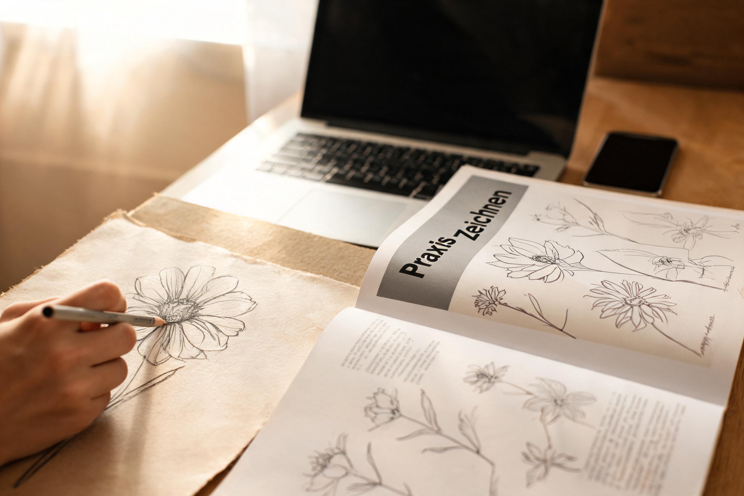 Dibujar como oasis: Cómo el lápiz y el papel contrarrestan el ajetreo digital