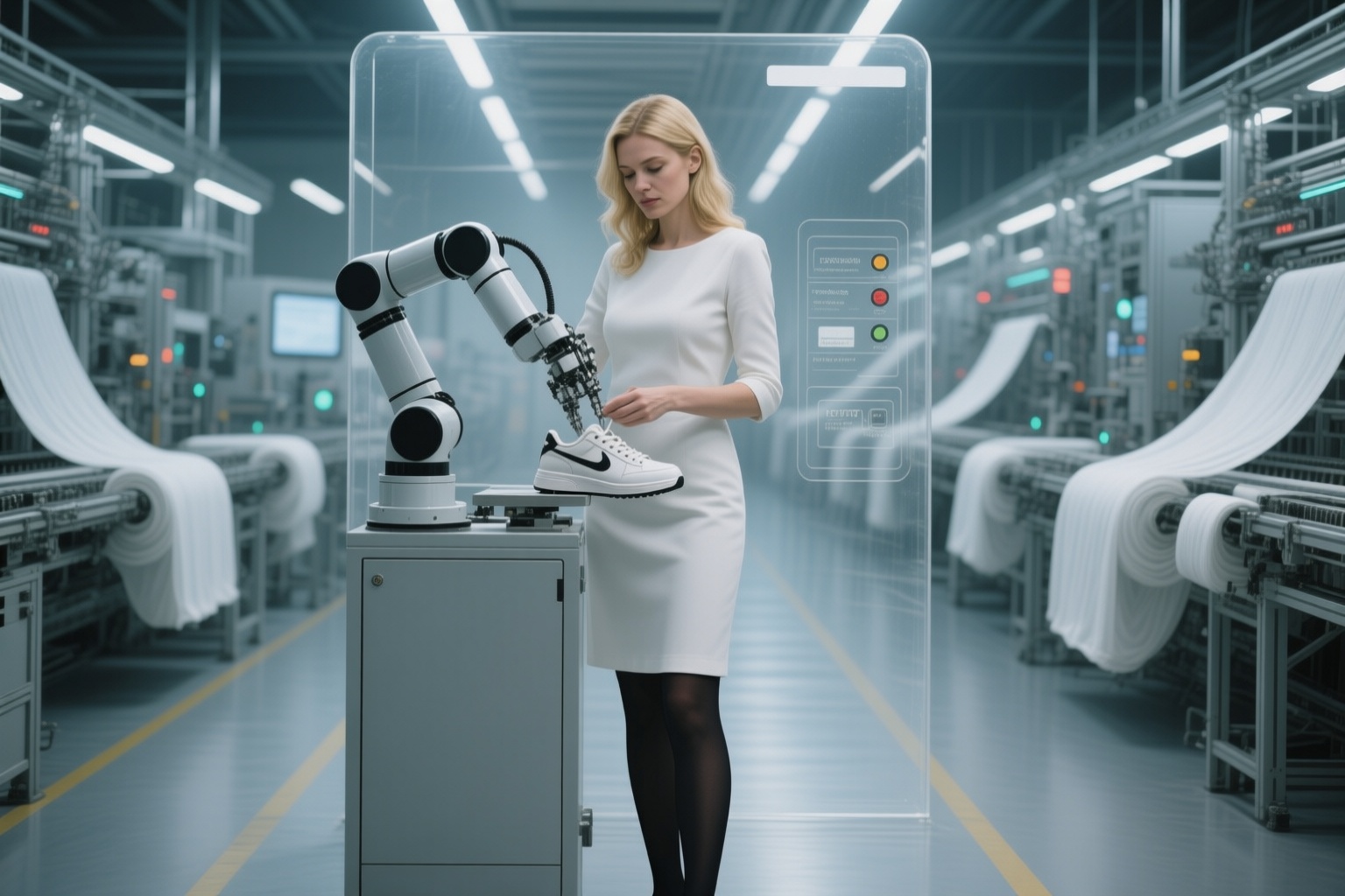 Roboter statt Näherinnen: Wie Produzenten die Textilproduktion zurückholen
